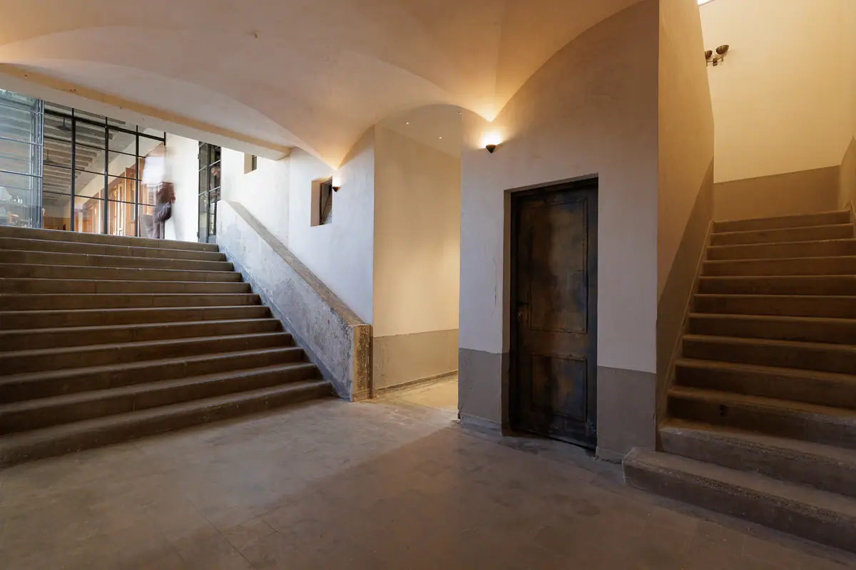 The stair hall